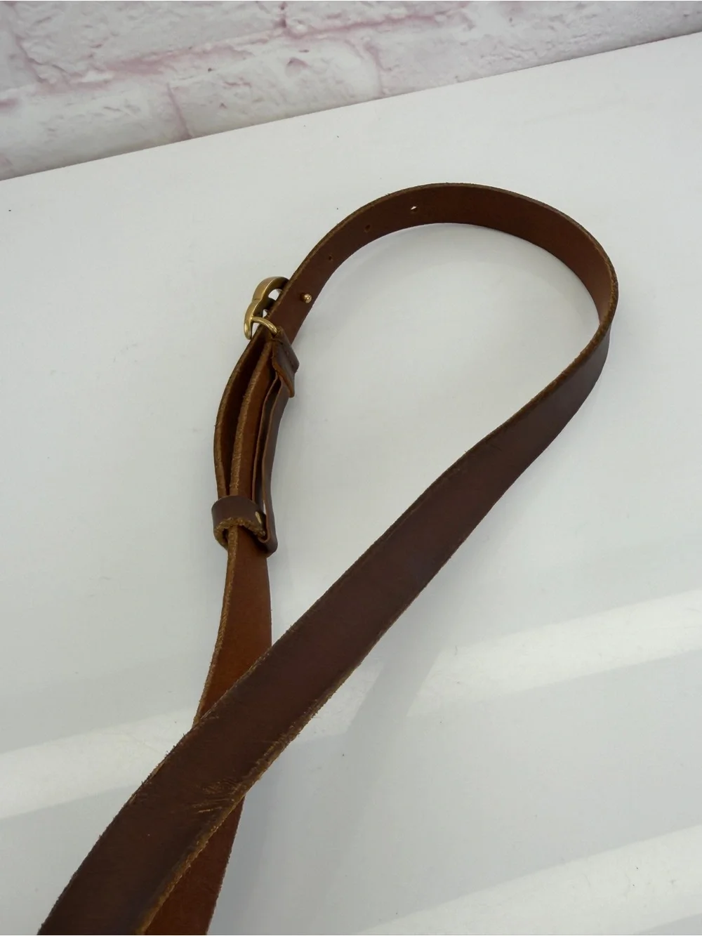 Gucci Marmont GG Slim Distressed Belt 409417 80/32